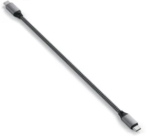 Кабель Satechi USB-C – USB-C, 25 см, серый космос