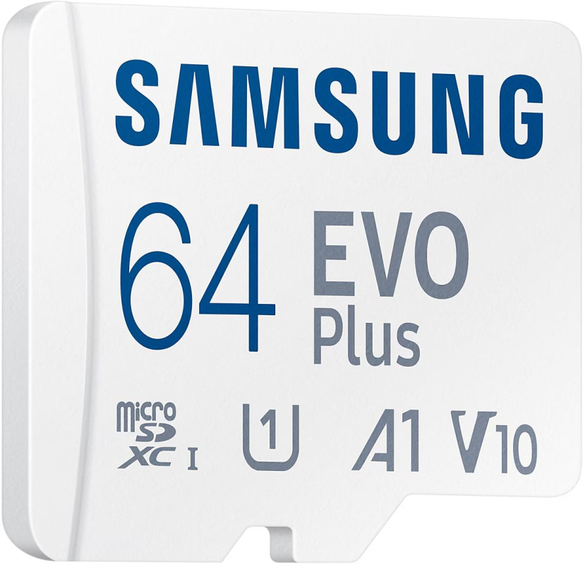 Карта памяти Samsung MicroSDXC EVO, 64 ГБ