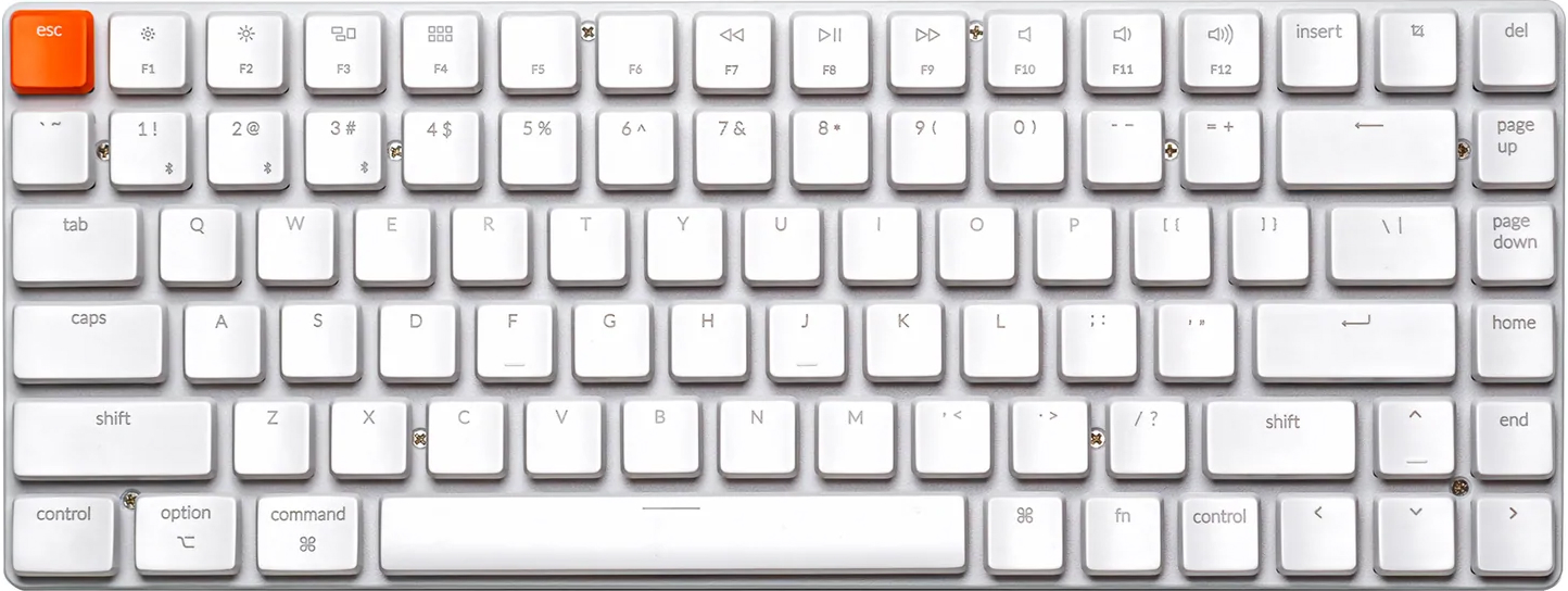 Клавиатура Keychron K3 без подсветки Brown Switch, белый