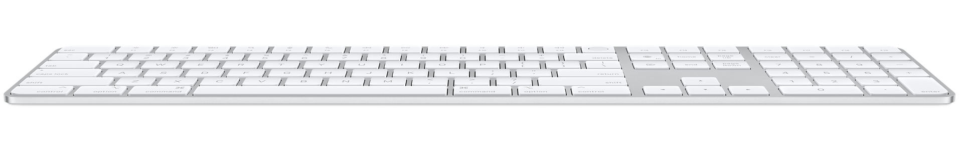 Клавиатура Magic Keyboard с Touch ID  и цифровой панелью для Mac с чипом Apple серебристый/белый