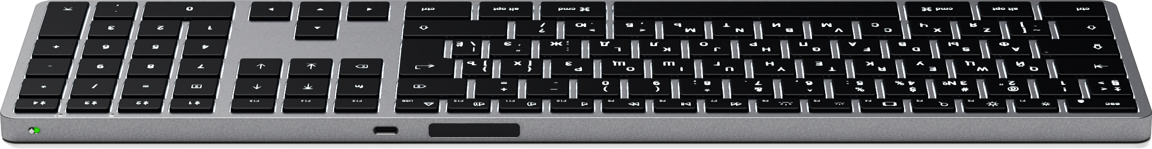 Клавиатура Satechi Slim X3, серый космос