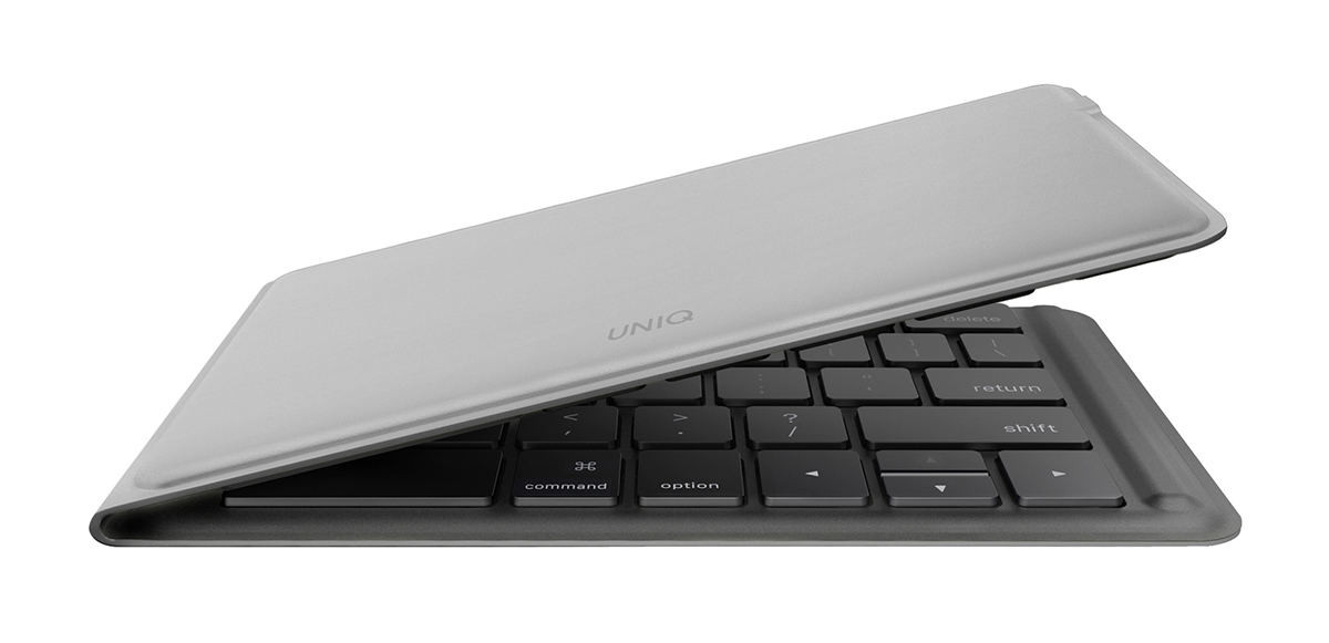 Клавиатура Uniq Foreo Foldable, серый