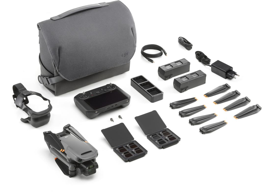 Квадрокоптер DJI Mavic 3 Cine Premium Combo 4K, серый