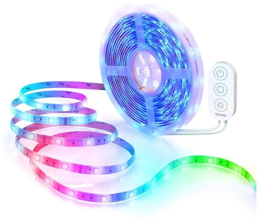 Лента светодиодная Govee Smart Wi-Fi RGB, 10 м, белый
