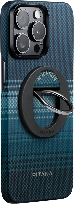 Магнитный держатель Pitaka MagEZ Grip 2 с NFC, синий