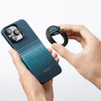Магнитный держатель Pitaka MagEZ Grip 2 с NFC, синий
