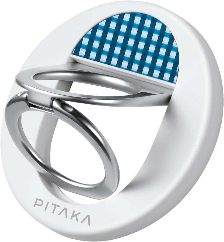 Магнитный держатель Pitaka Ocean MagEZ Grip 3 с NFC, голубой