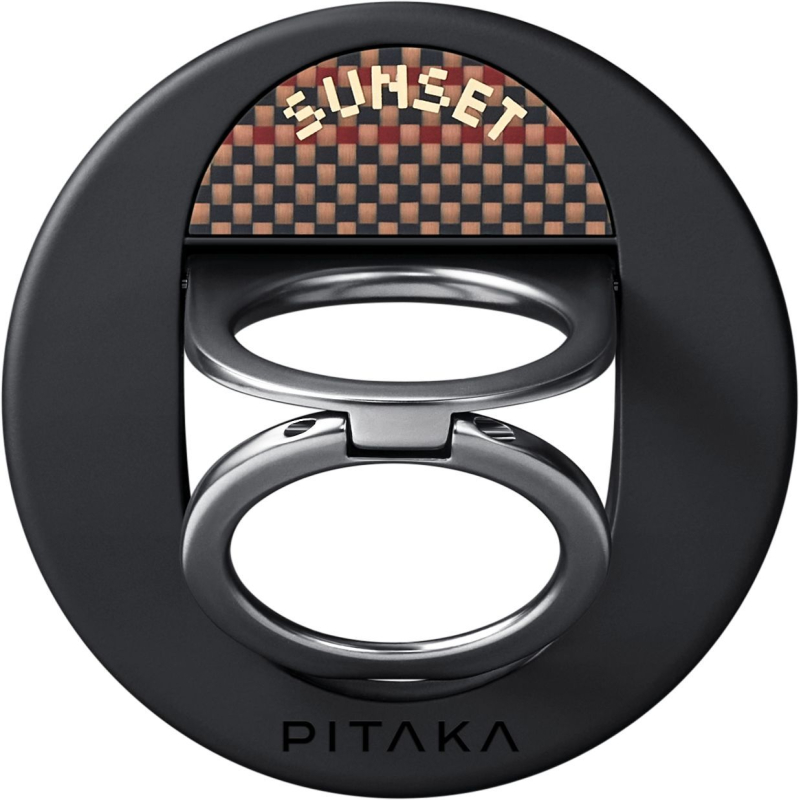 Магнитный держатель Pitaka Sunset MagEZ Grip 3 с NFC, коричневый