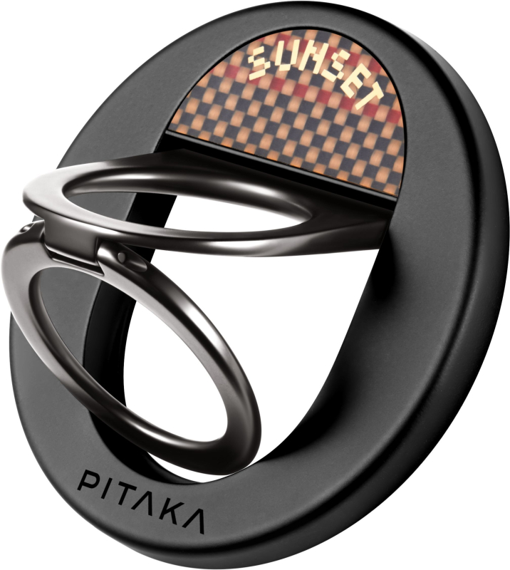 Магнитный держатель Pitaka Sunset MagEZ Grip 3 с NFC, коричневый