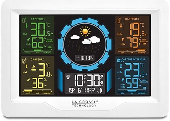 Метеостанция LaCrosse WS6304, белый