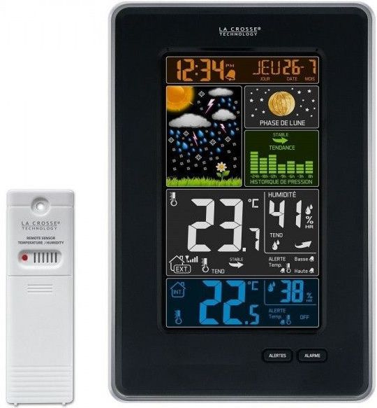 Метеостанция LaCrosse WS6835, черный