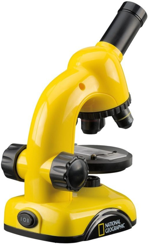 Микроскоп Bresser National Geographic 40x-800x., желто-черный