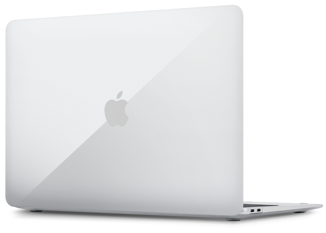 Накладка moonfish для MacBook Pro 13” (2020), soft-touch, прозрачный матовый