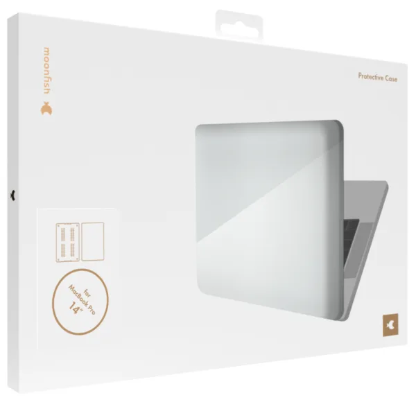 Накладка moonfish для MacBook Pro 14”, прозрачный