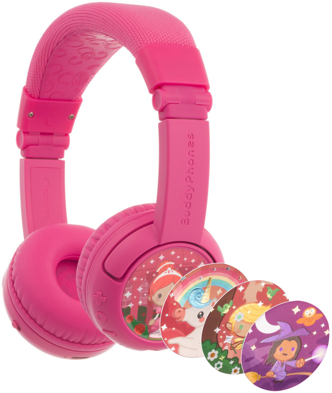 Наушники детские ONANOFF Buddyphones Play+, розовый