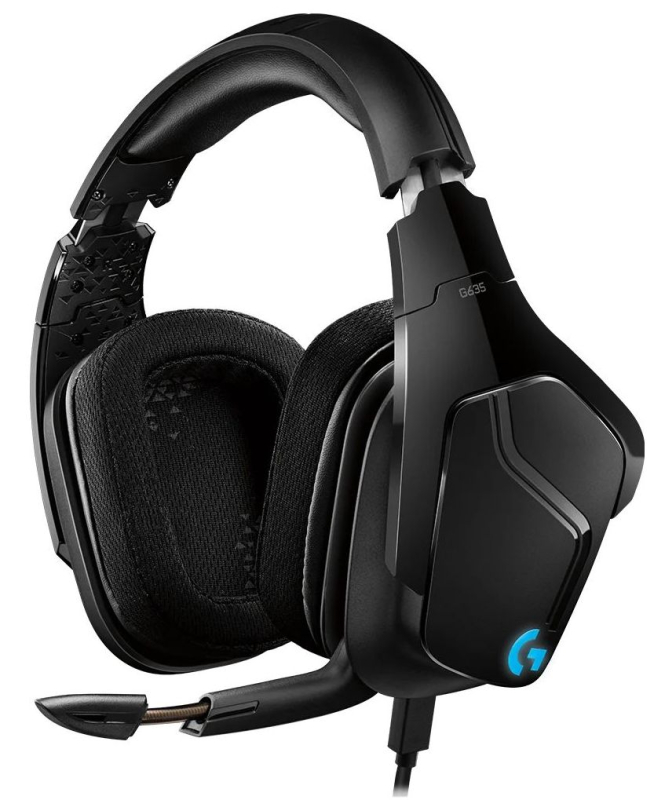 Наушники игровые Logitech G635, черный