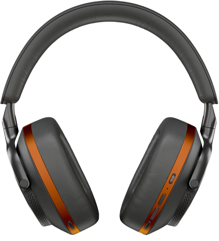 Наушники накладные Bowers & Wilkins Px8 Mclaren Edition, черный+оранжевый