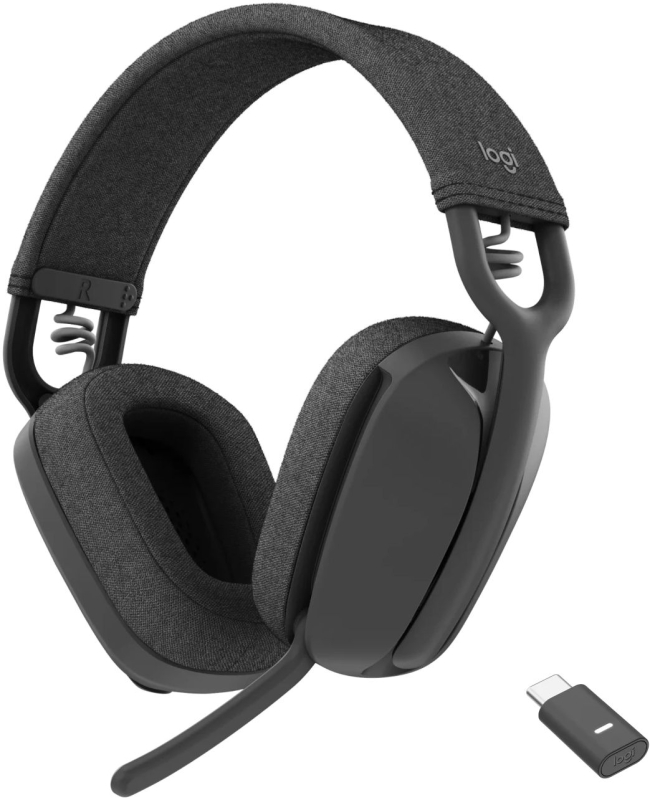 Наушники накладные Logitech ZONE Vibe 100, черный
