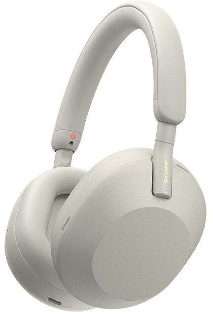 Наушники накладные Sony WH-1000XM5, серебристый