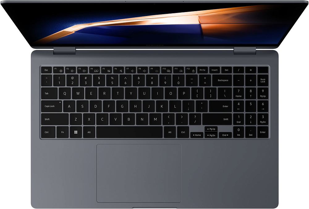 Ноутбук Samsung Galaxy Book4 360 15,6″ 16ГБ/1 ТБ, серый
