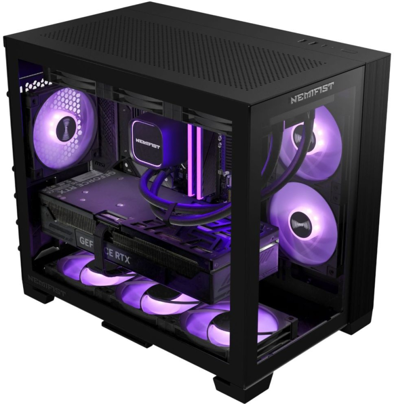 ПК NEMIFIST OCTANE 7800X3D, RTX 4070 Ti Super, 48 ГБ, 1 ТБ, черный