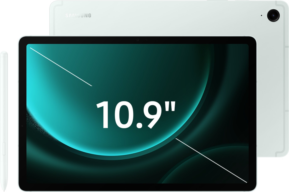 Планшет Samsung Galaxy Tab S9 FE 128 ГБ LTE, мятный