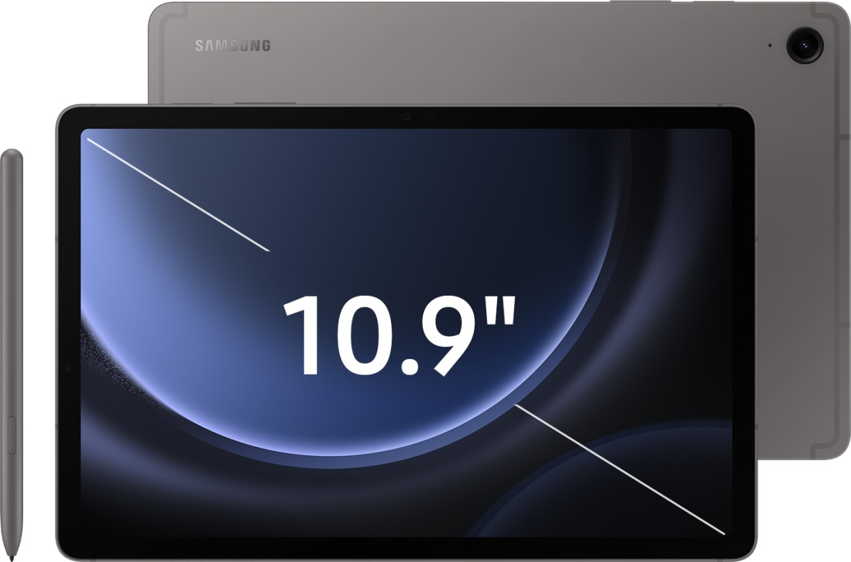 Планшет Samsung Galaxy Tab S9 FE 128 ГБ LTE, серый