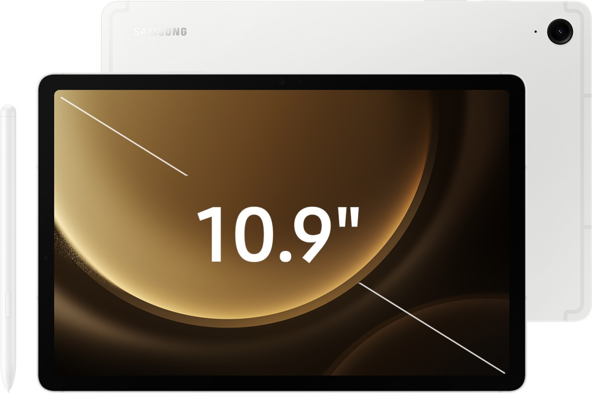 Планшет Samsung Galaxy Tab S9 FE 256 ГБ LTE, серебро