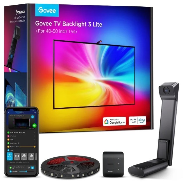 Подсветка Govee 3 Lite Backlight для телевизора 40-50″, черный