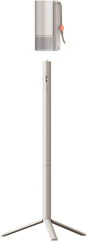 Проектор портативный XGIMI MoGo 3 Pro + подставка PowerBasе, бежевый