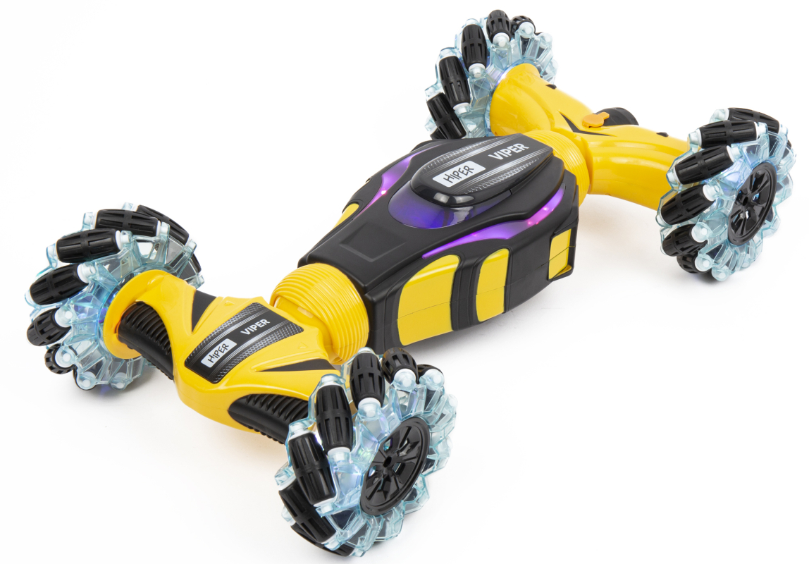 Радиоуправляемая машинка HIPER Viper, черный + желтый