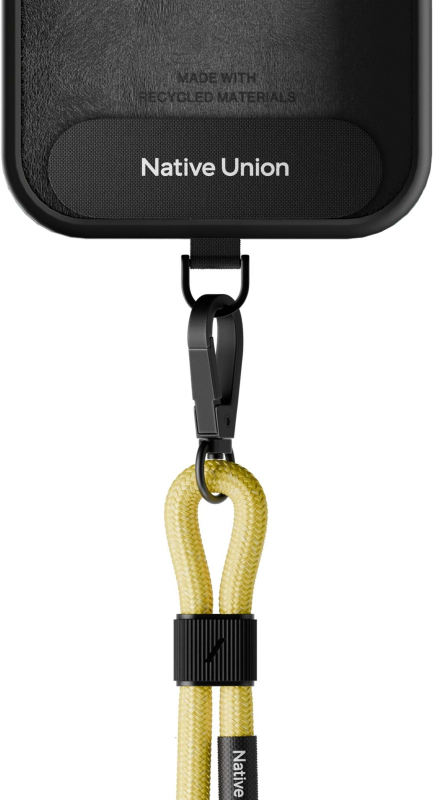 Регулируемый шнурок Native Union City Sling для iPhone, желтый