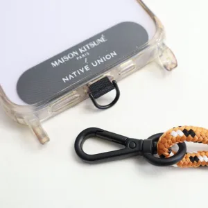 Регулируемый шнурок Native Union Fox Head Universal Sling для iPhone, нейлон, черный
