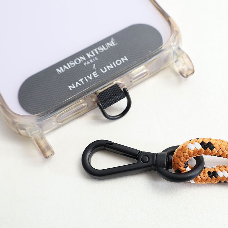 Регулируемый шнурок Native Union Fox Head Universal Sling для iPhone, нейлон, черный
