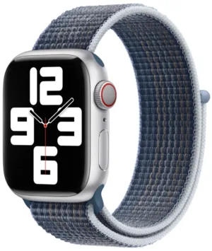 Ремешок Apple Watch 41 мм Storm Blue Sport Loop, синий