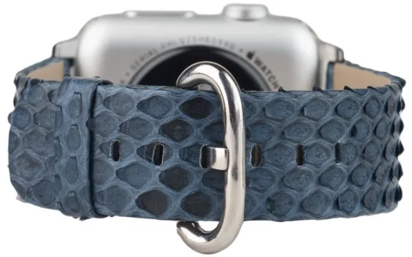 Ремешок Marcel Robert для Apple Watch 42/44 мм, питон, синий