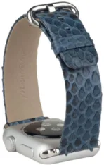 Ремешок Marcel Robert для Apple Watch 42/44 мм, питон, синий