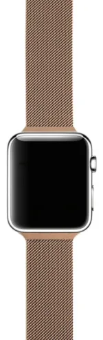 Ремешок миланская петля moonfish для Apple Watch – 42/44/45/49 мм, золотой