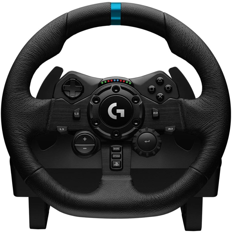 Руль игровой Logitech G923, черный