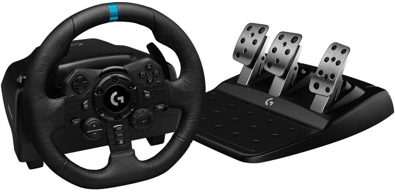 Руль игровой Logitech G923, черный