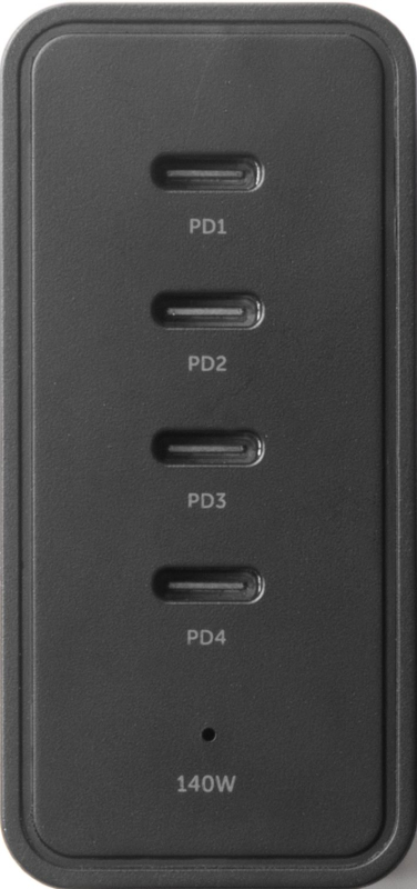 Сетевое зарядное устройство Native Union 4xUSB-C, 140 Вт, черный