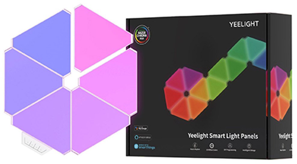 Смарт-панель светодиодная Yeelight Smart Light Panels, 6 шт., белый