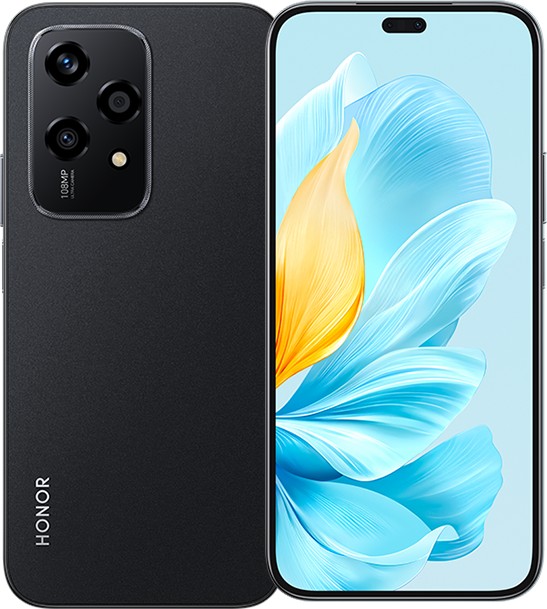 Смартфон Honor 200 Lite 256/8 ГБ полночный черный