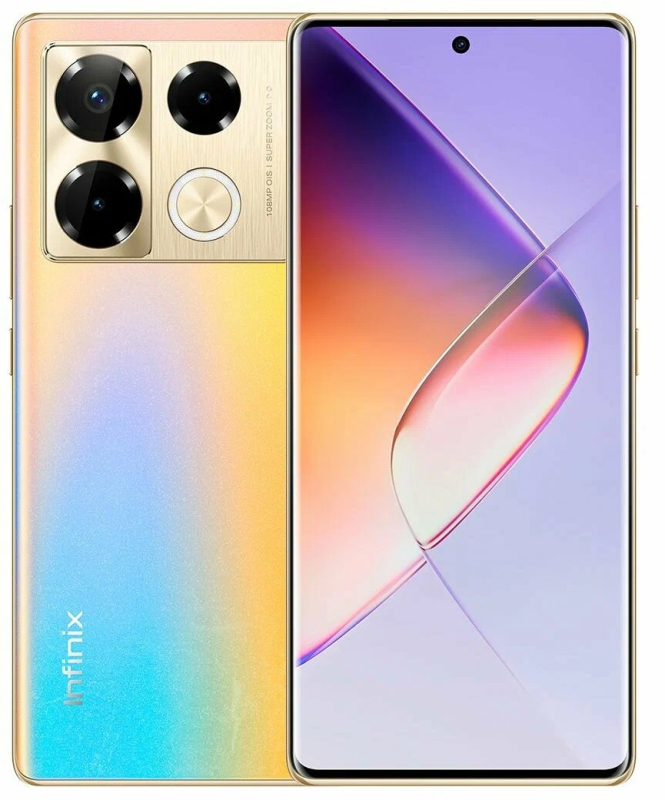 Смартфон Infinix NOTE 40 Pro 256/8 ГБ титановый золотой