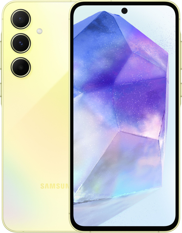 Смартфон Samsung Galaxy A55 128 ГБ желтый
