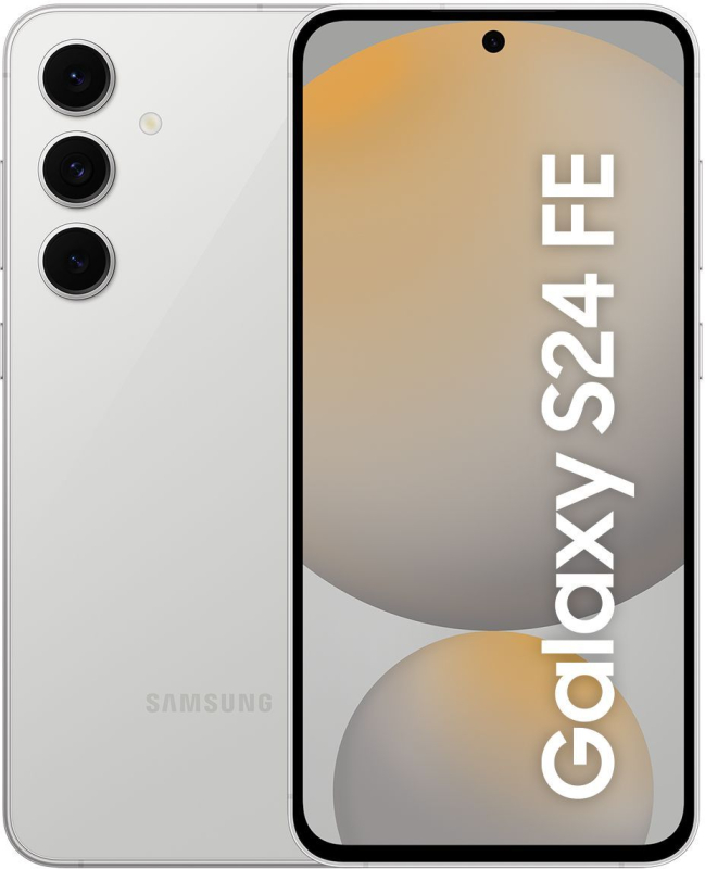 Смартфон Samsung Galaxy S24 FE 256 ГБ серый