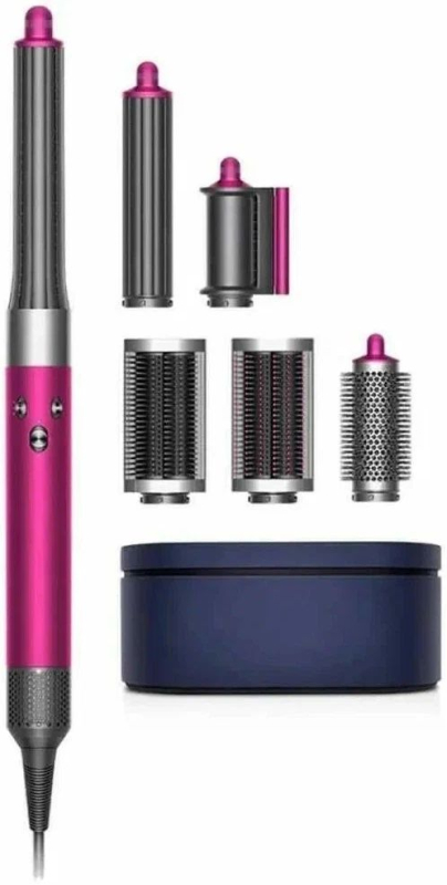 Стайлер Dyson Airwrap HS05 Complete Long для длинных волос, никель/фуксия