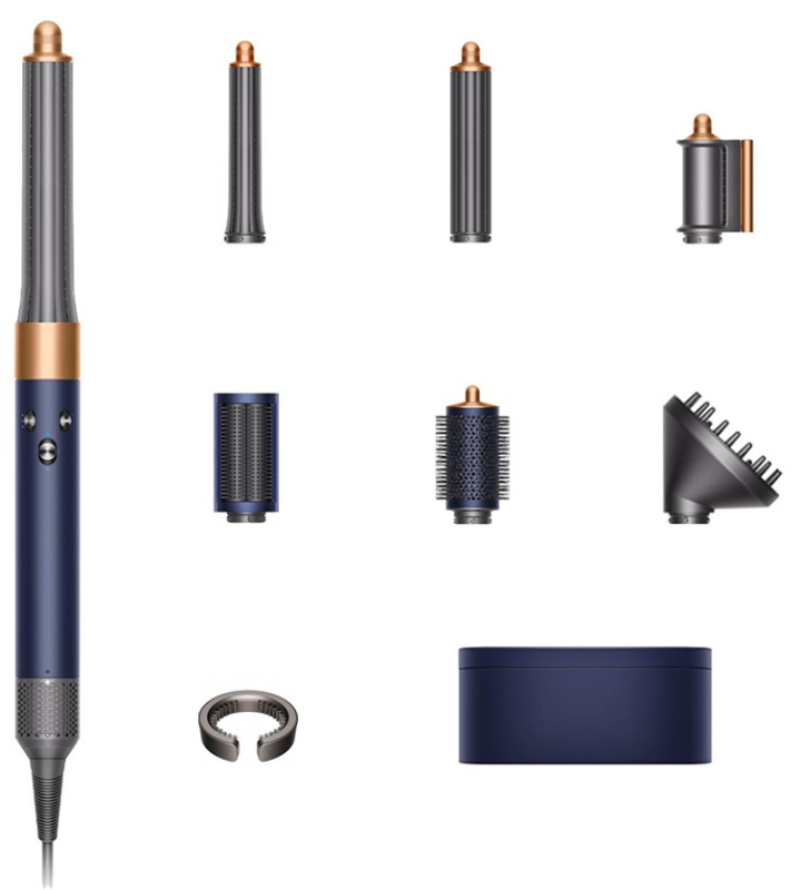 Стайлер Dyson Airwrap HS05 Complete Long, синий+медь