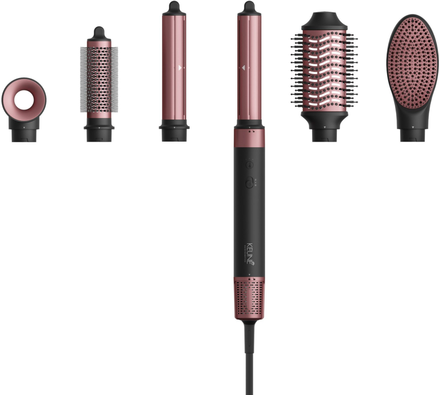 Стайлер KEUNE Airflow Style Pro, серый+розовый