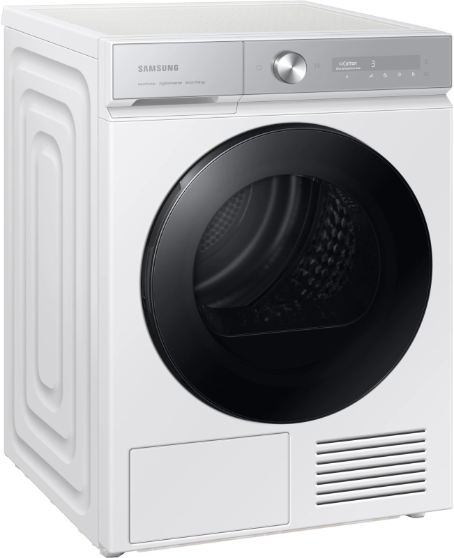 Сушильная машина Samsung DV9400B с технологией AI Dry 9 кг, белый